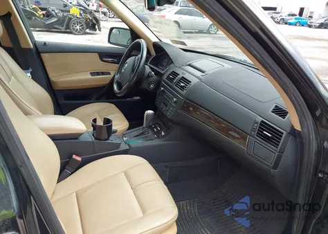 2008 BMW X3 3.0Si from USA, damaged, VIN WBXPC93458WJ16251